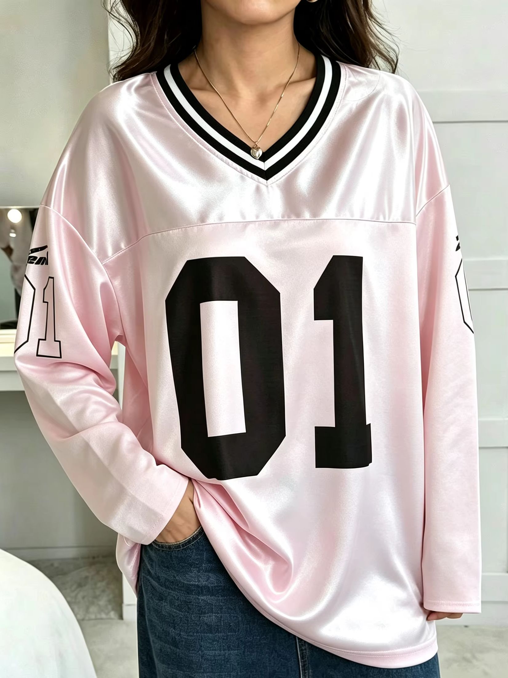 Vintage Fashion Enthusiasts - Herren Damen Vintage Langarm Oversized T-Shirt