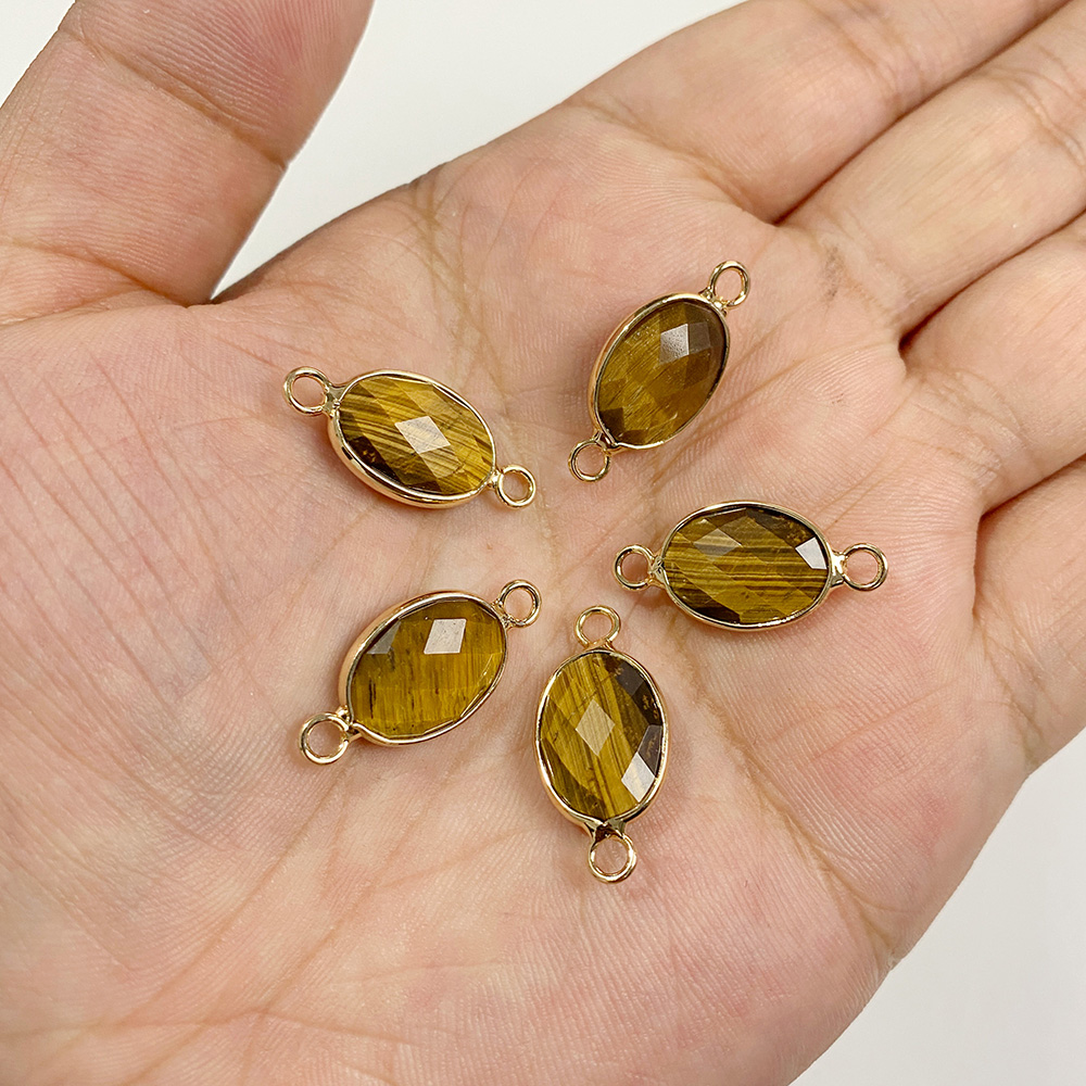 3 Stück facettierte Naturstein – Vintage Fashion Stores Bewertung und Preis