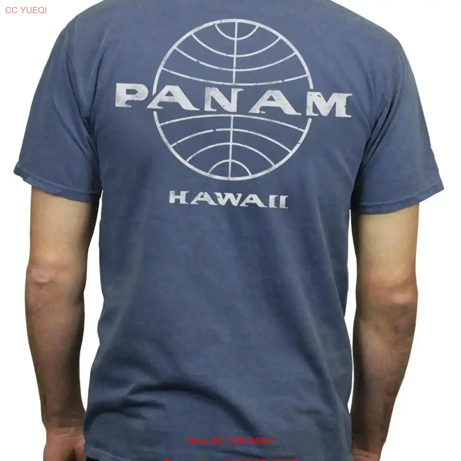 Pan Am Globe T-Shirt Vintage W – Vintage Fashion Jersey Bewertung und Preis