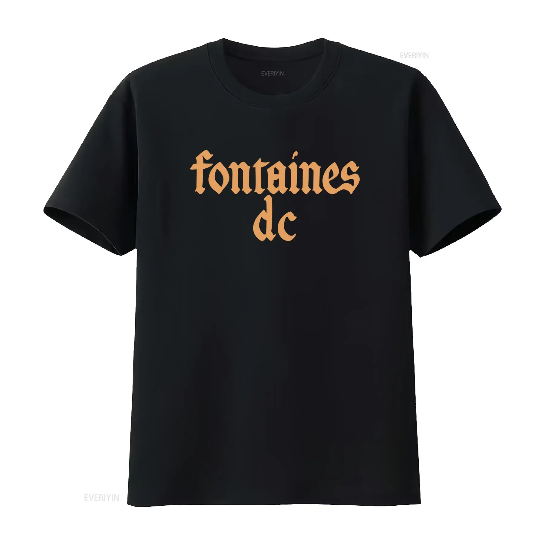 Fontaines D C „Gothic Logo“ sc – Vintage Fashion Jersey Bewertung und Preis