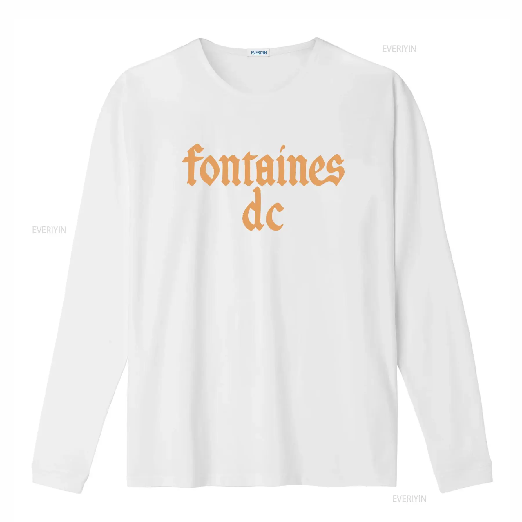 Fontaines D C „Gothic Logo“ sc – Vintage Fashion Jersey Bewertung und Preis