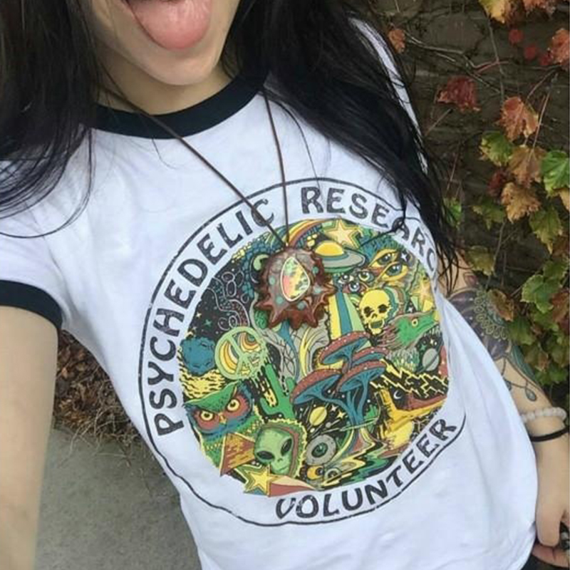 Psychedelic Forschung Voluntee – Vintage Fashion Research Bewertung und Preis