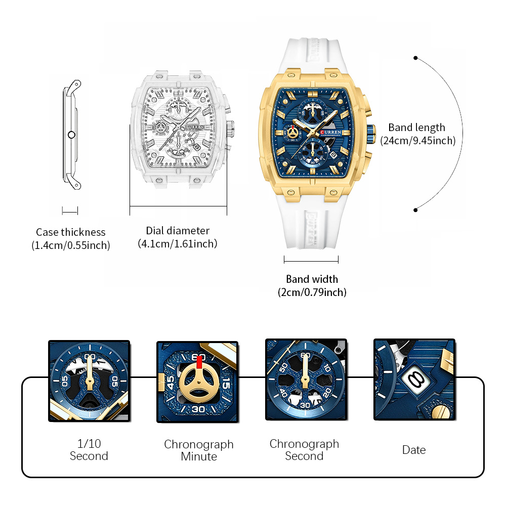 CURREN Luxus-Vintage-Uhr für H – Vintage Fashion Enthusiasts Bewertung und Preis