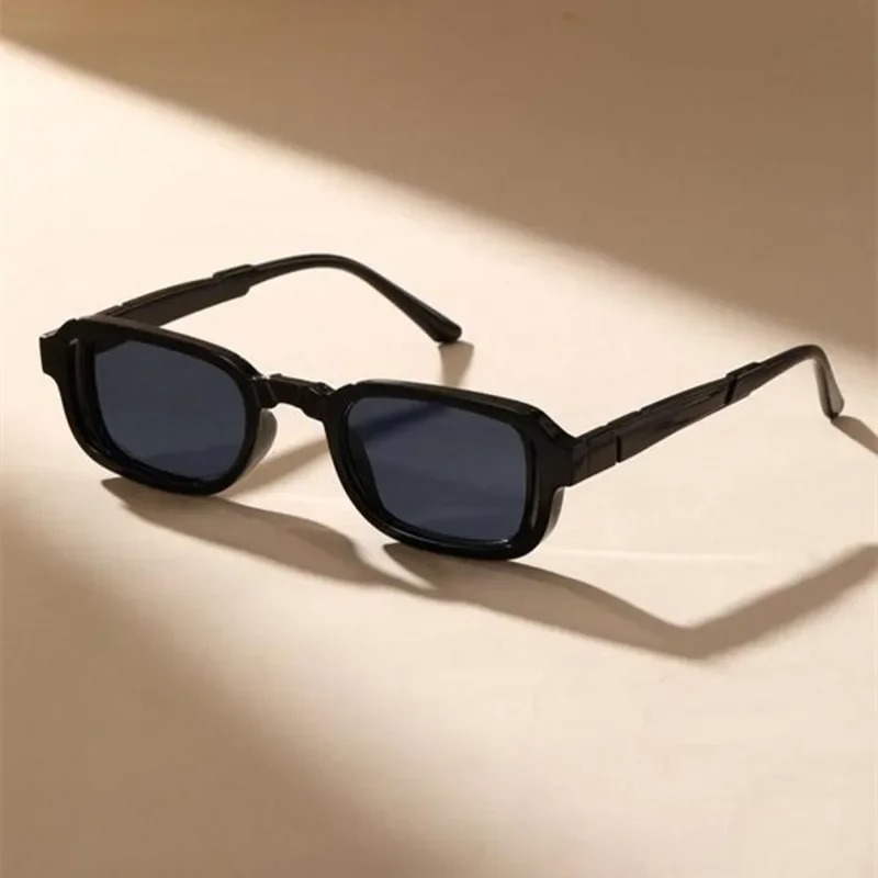 Luxuriöse Rechteckige Sonnenbr – Vintage Fashion Enthusiasts Bewertung und Preis