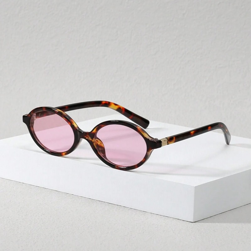 Vintage Ovale Sonnenbrille Dam – Vintage Fashion Enthusiasts Bewertung und Preis