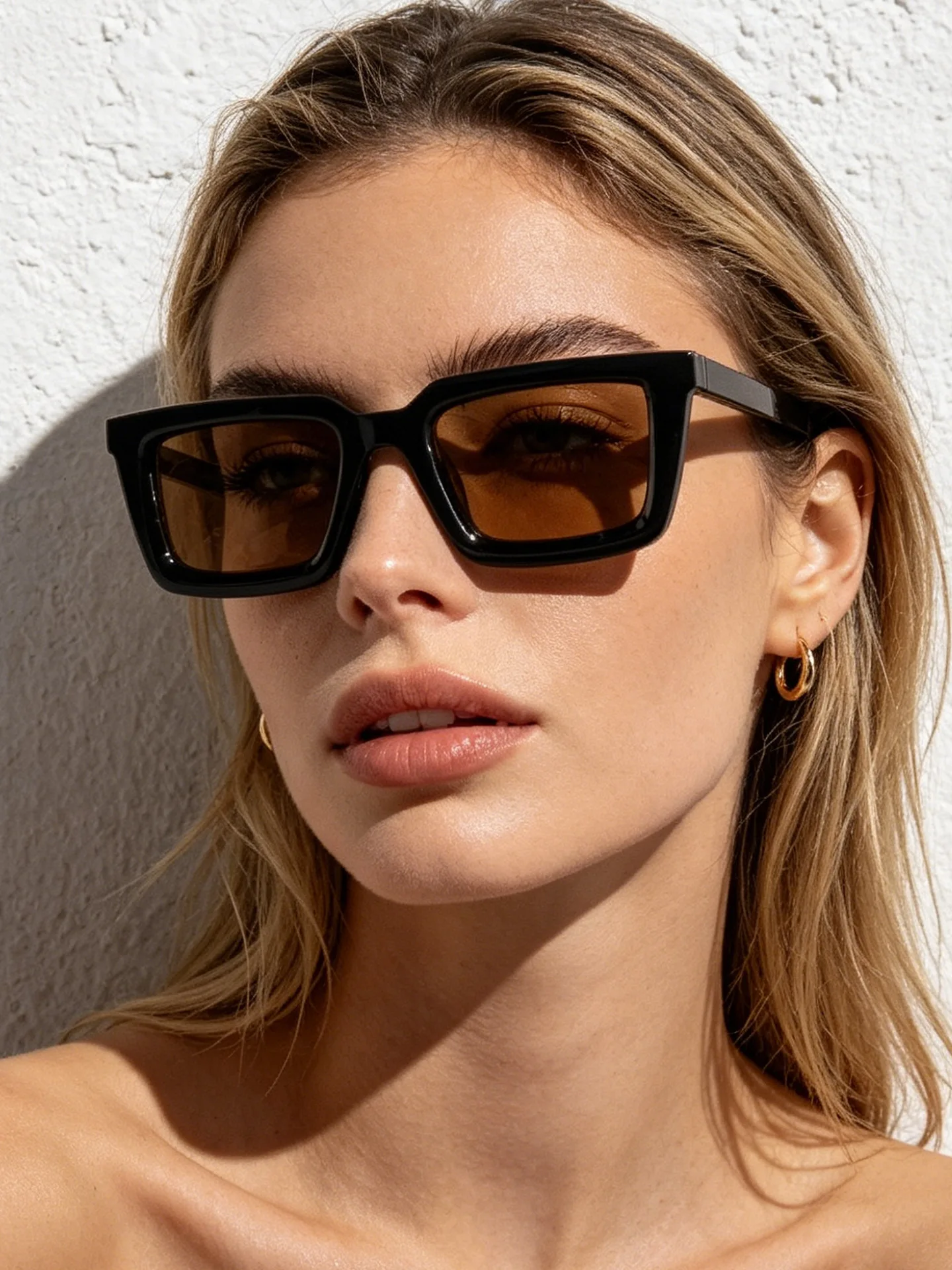 Vintage Rechteckige Sonnenbril – Vintage Fashion Enthusiasts Bewertung und Preis