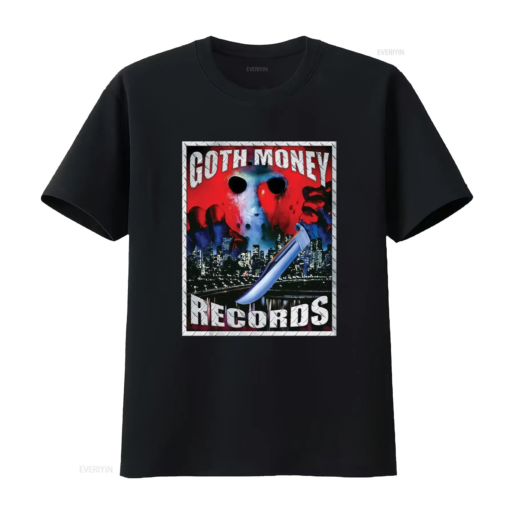Goth Money Records Jason Logo  – Vintage Fashion Jersey Bewertung und Preis